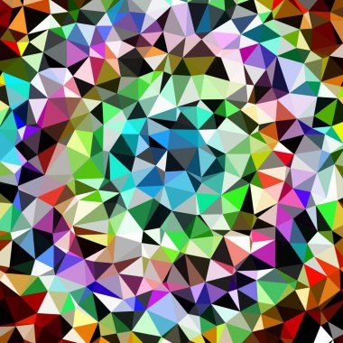 Arka plan çok renkli geometrik poligonal.