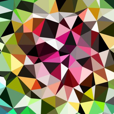 Arka plan çok renkli geometrik poligonal.