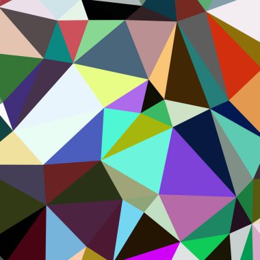 Arka plan çok renkli geometrik poligonal.