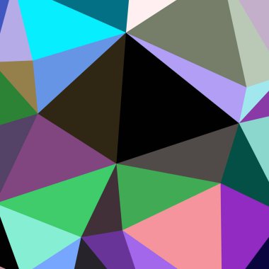 Arka plan çok renkli geometrik poligonal.