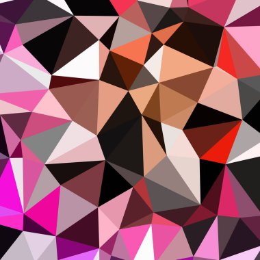 Arka plan poligonal sorunsuz üçgen renk desen.