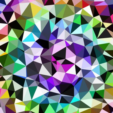 Arka plan çok renkli geometrik poligonal.