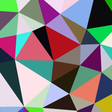 Arka plan çok renkli geometrik poligonal.