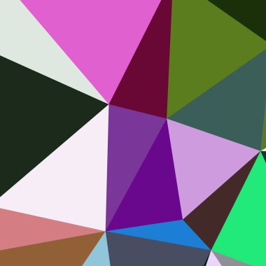 Arka plan çok renkli geometrik poligonal.