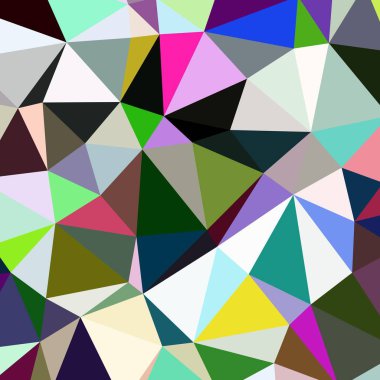 Arka plan çok renkli geometrik poligonal.