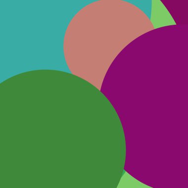 Daire geometrik yeni arka plan çok renkli desen.