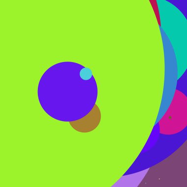 Daire geometrik güzel arka plan çok renkli desen.