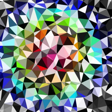 Arka plan çok renkli geometrik poligonal.