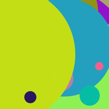 Daire geometrik yeni arka plan çok renkli desen.