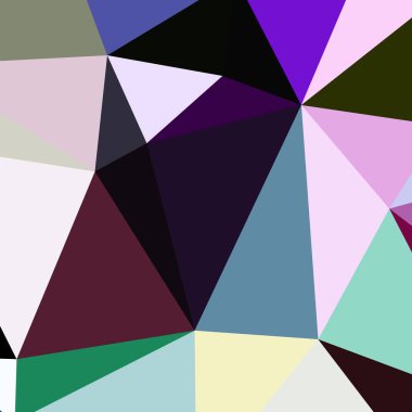 Arka plan poligonal sorunsuz üçgen renk desen.