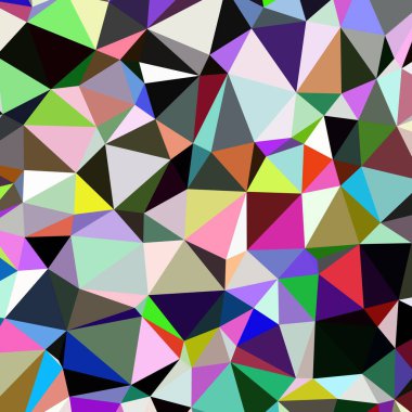 Arka plan çok renkli geometrik poligonal.