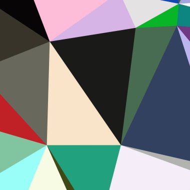 Arka plan çok renkli geometrik poligonal.