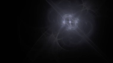 Fantezi kaotik renkli fraktal desen. Soyut Fraktal şekiller. 3D render resimde arka plan veya duvar kağıdı.