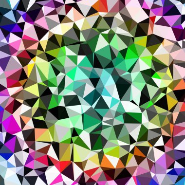Arka plan çok renkli geometrik poligonal.