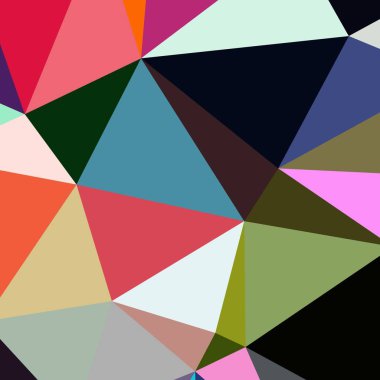 Arka plan çok renkli geometrik poligonal.