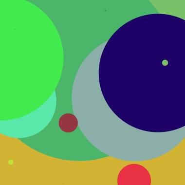 Daire geometrik büyük arka plan çok renkli desen.