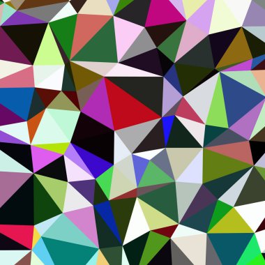 Arka plan çok renkli geometrik poligonal.