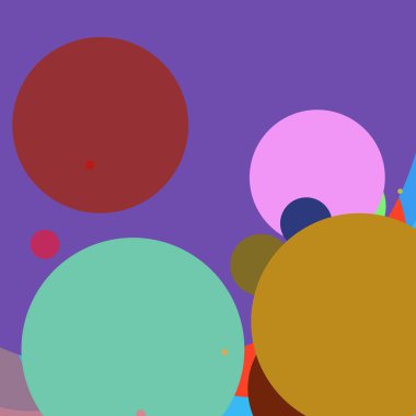 Daire geometrik şaşırtıcı arka plan çok renkli desen.