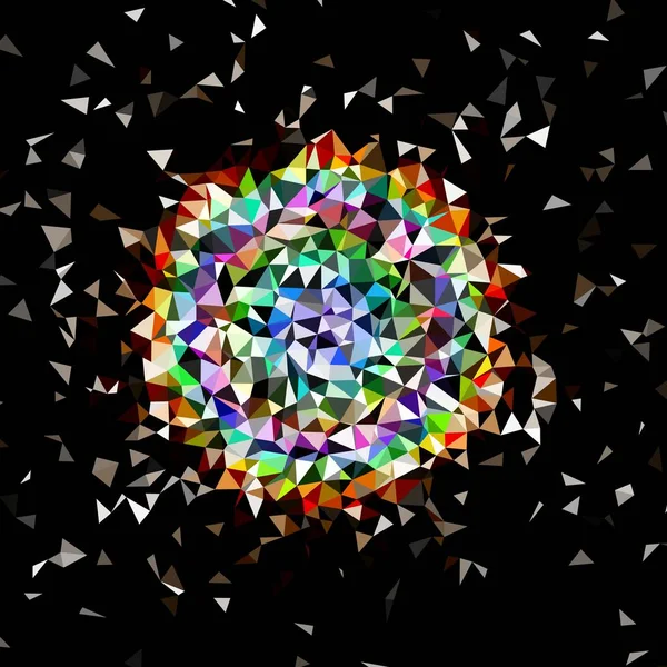 Arka plan çok renkli geometrik poligonal.