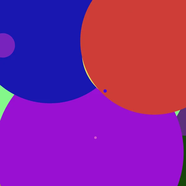 Círculo Geométrico Gran Fondo Abstracto Patrón Multicolor — Foto de Stock