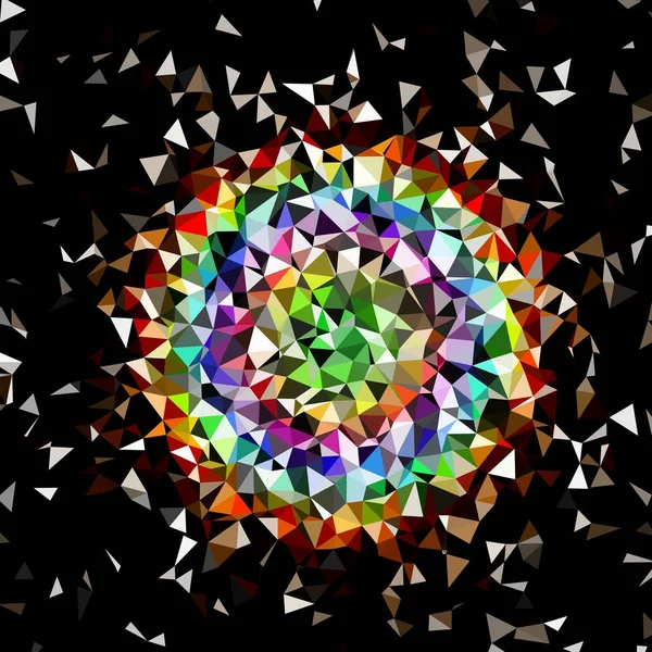 Arka plan çok renkli geometrik poligonal.