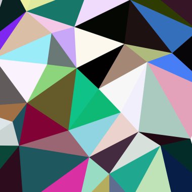 Arka plan çok renkli geometrik poligonal.