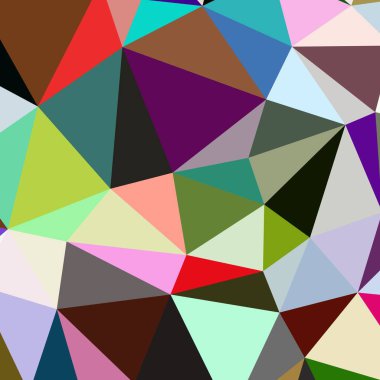 Arka plan çok renkli geometrik poligonal.