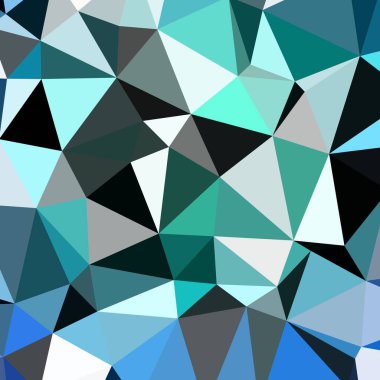 Arka plan poligonal sorunsuz üçgen renk desen.