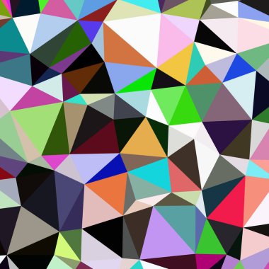 Arka plan çok renkli geometrik poligonal.