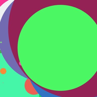 Daire geometrik büyük arka plan çok renkli desen.