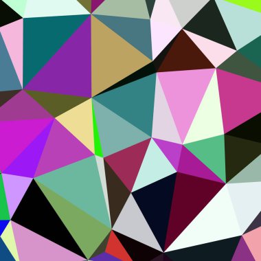 Arka plan çok renkli geometrik poligonal.