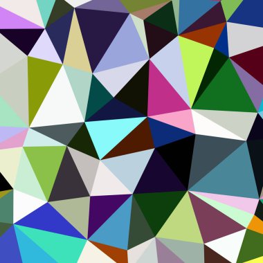 Arka plan çok renkli geometrik poligonal.