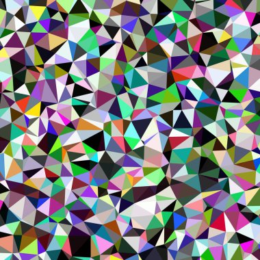 Arka plan poligonal sorunsuz üçgen renk desen.