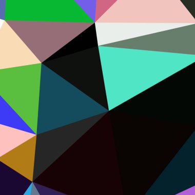 Arka plan çok renkli geometrik poligonal.