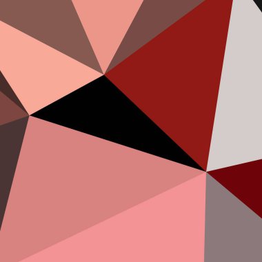 Arka plan poligonal sorunsuz üçgen renk desen.