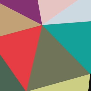 Arka plan çok renkli geometrik poligonal.