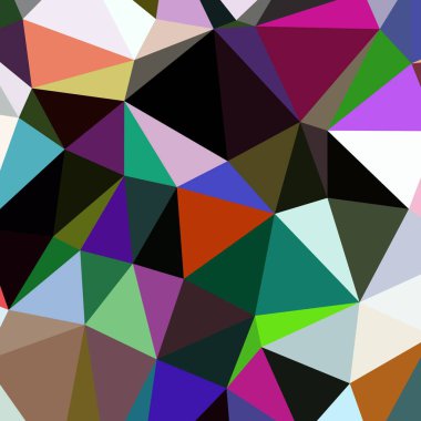 Arka plan çok renkli geometrik poligonal.
