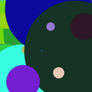 Daire geometrik yeni arka plan çok renkli desen.