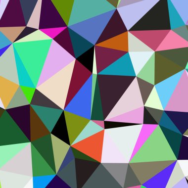 Arka plan çok renkli geometrik poligonal.