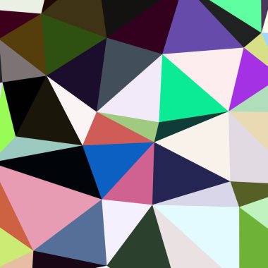 Arka plan çok renkli geometrik poligonal.