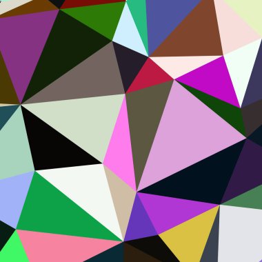 Arka plan çok renkli geometrik poligonal.