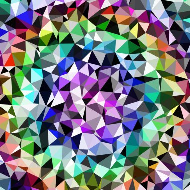 Arka plan çok renkli geometrik poligonal.