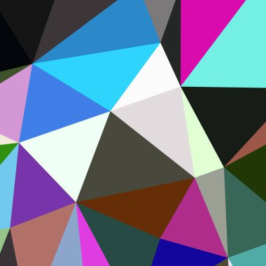 Arka plan çok renkli geometrik poligonal.