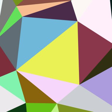 Arka plan çok renkli geometrik poligonal.