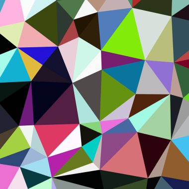 Arka plan çok renkli geometrik poligonal.