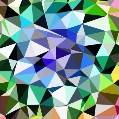 Arka plan çok renkli geometrik poligonal.