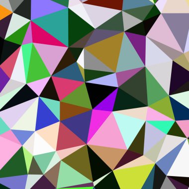 Arka plan çok renkli geometrik poligonal.