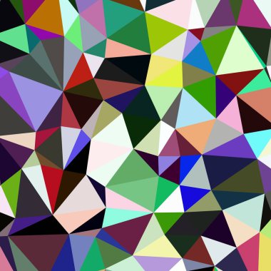 Arka plan çok renkli geometrik poligonal.