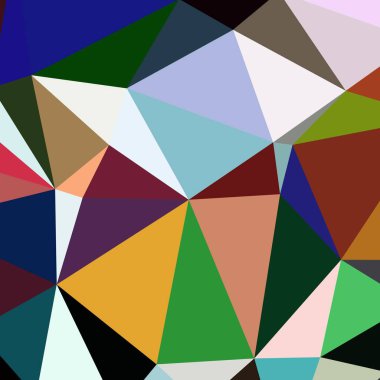 Arka plan çok renkli geometrik poligonal.