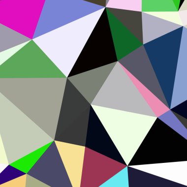 Arka plan çok renkli geometrik poligonal.